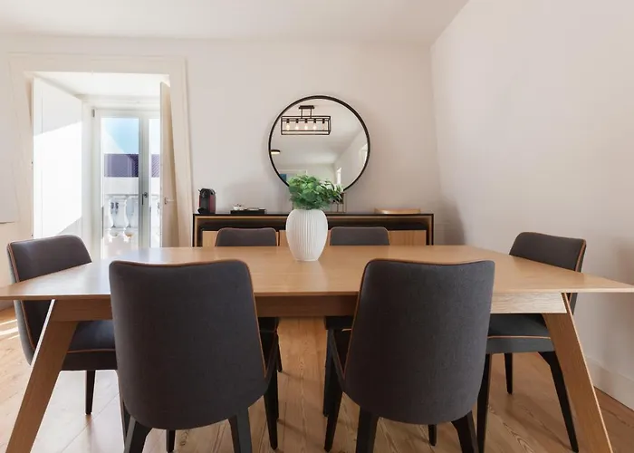 شقة Flh Praca Comercio Stylish With Balcony *