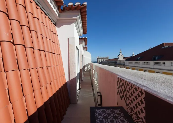 شقة Flh Praca Comercio Stylish With Balcony Lisboa