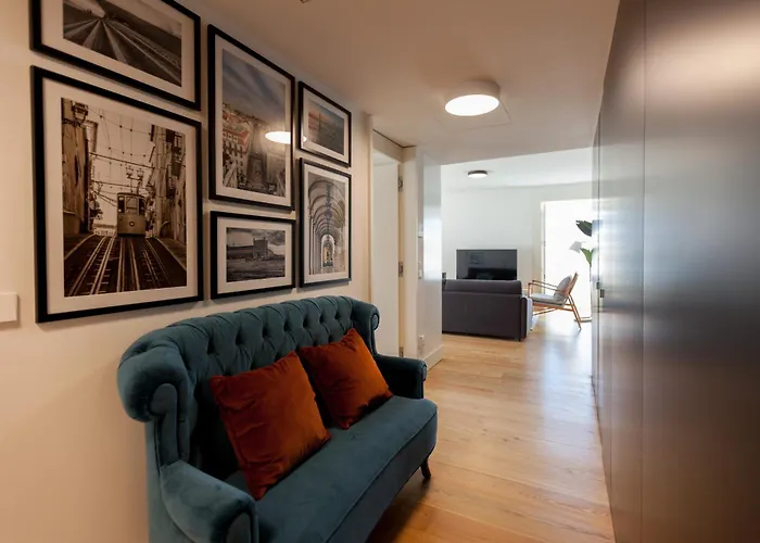 شقة Flh Praca Comercio Stylish With Balcony *