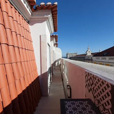 Lägenhet Flh Praca Comercio Stylish With Balcony Lisboa