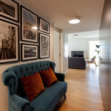 Apartment Flh Praca Comercio Stylish With Balcony *